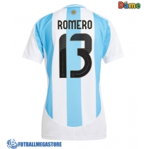 Fotballdrakt Dame Argentina Cristian Romero #13 Hjemmedrakt Copa America 2024 Kortermet